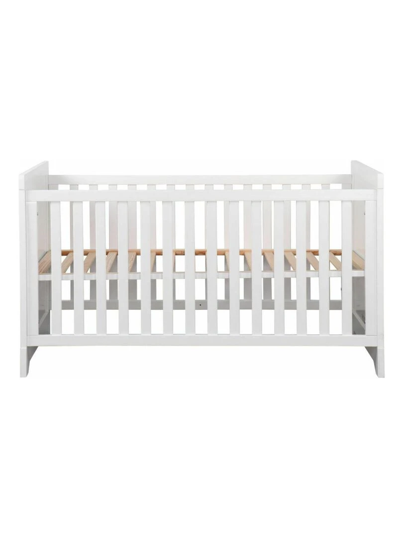 Pack lit bébé avec matelas Mona AKITEN RETAIL Blanc