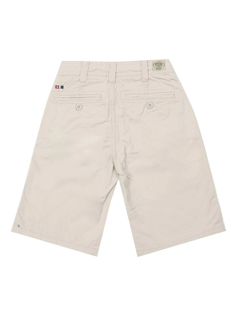 BERMUDA CHINO BAGOO BOY Beige