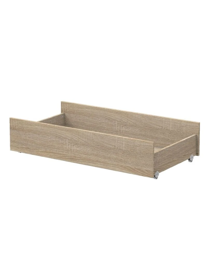 Tiroir pour lit combiné évolutif 27x118x63cm marron SAUTHON Marron