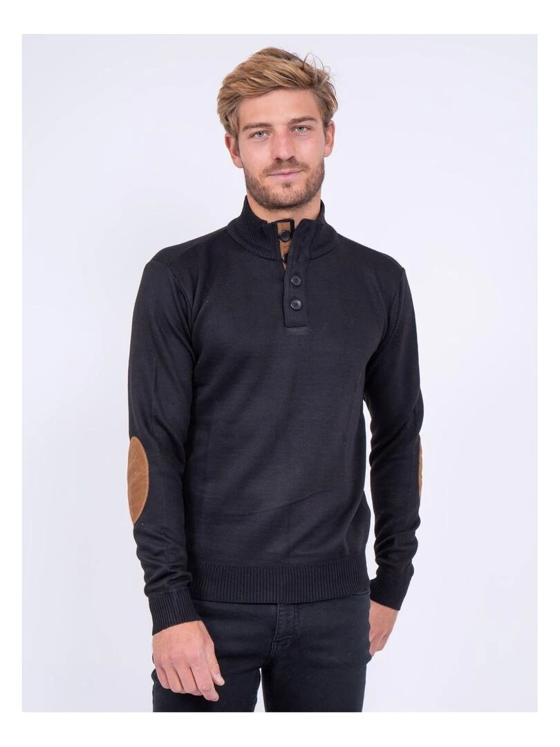 Pull col montant LABERVIL Noir