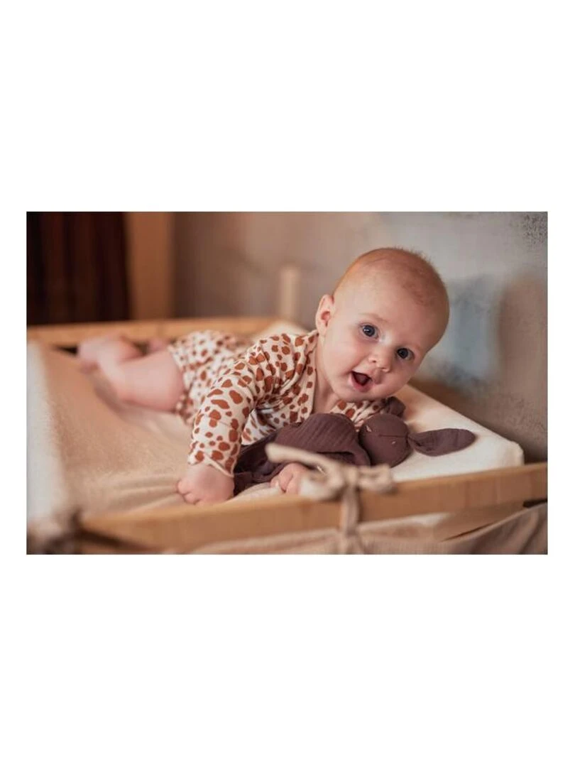 Attache Sucette Bunny Ears Châtaigne   Jollein   Marron