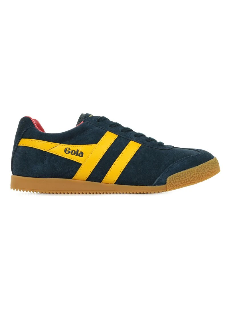 Baskets Harrier Suede Bleu marine