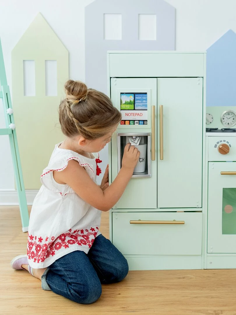 Cuisine de jeu enfant dînette machine à glace menthe (2 pièces) fille garçon Teamson Kids TD 12302M   N/A