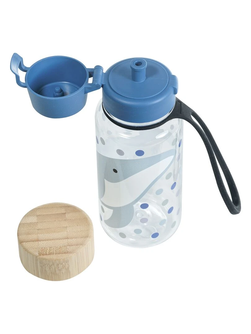 Gourde  Baleine   Bleu roi