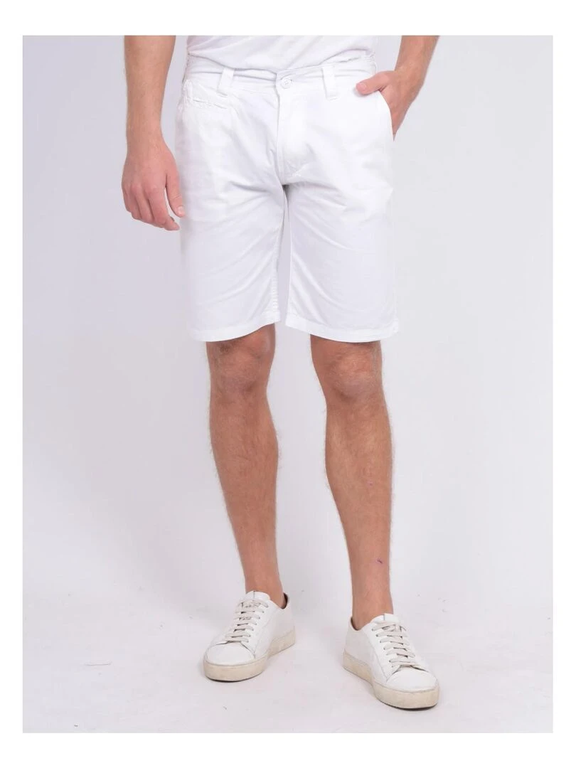 Bermuda chino BAGOO Blanc