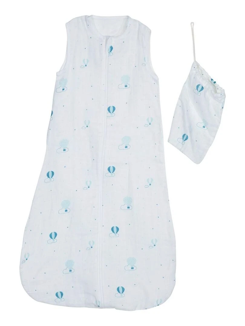 Gigoteuse bébé en coton bio blanc SAUTHON Blanc