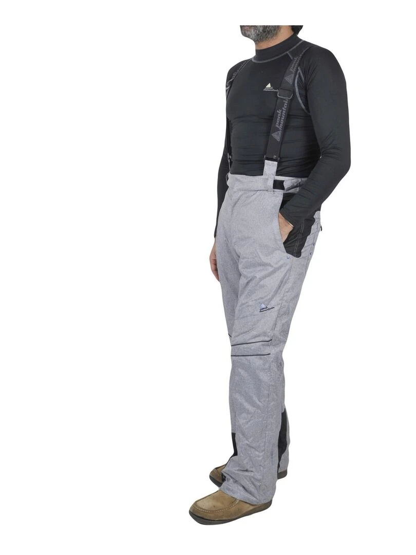 Pantalon de ski homme CEBAS   PEAK MOUNTAIN   Gris