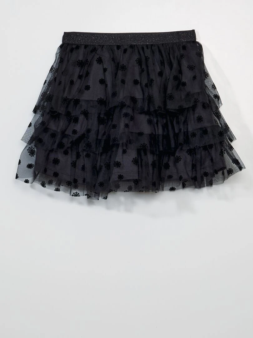 Jupe en tulle 'Halloween'   Noir