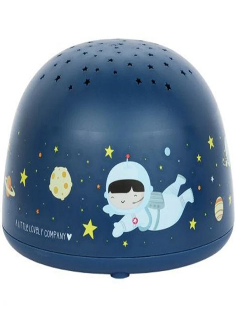 Veilleuse projecteur d'étoiles Espace Bleu
