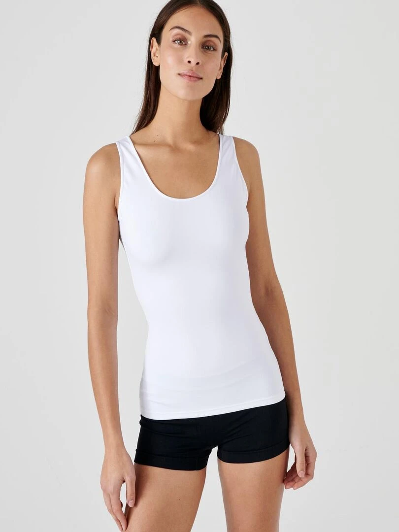 Débardeur Perfect Fit by Damart Damart Blanc