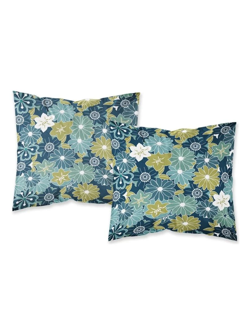 Housse de couette 220x240 Crazy 1.6 + 2 taies   Bleu