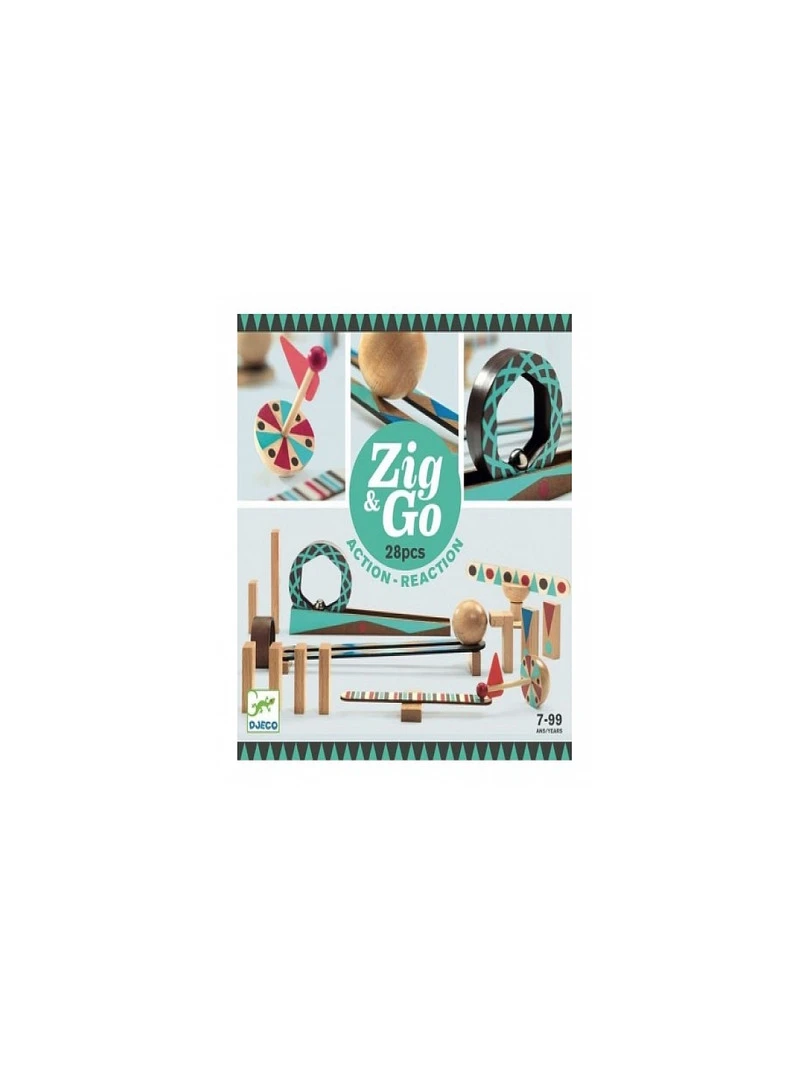 Zig And Go Roll 28 Pieces Jeu De Construction N/A