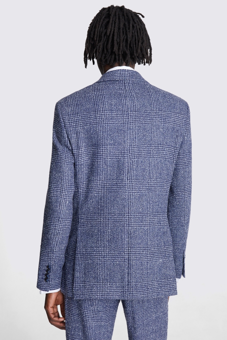 Slim Fit Black and White Check Jacket   Buy Online at Moss