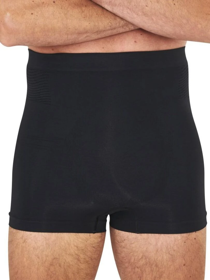 Boxer sculptant ventre plat jour/nuit LIPO ACTIF   Noir