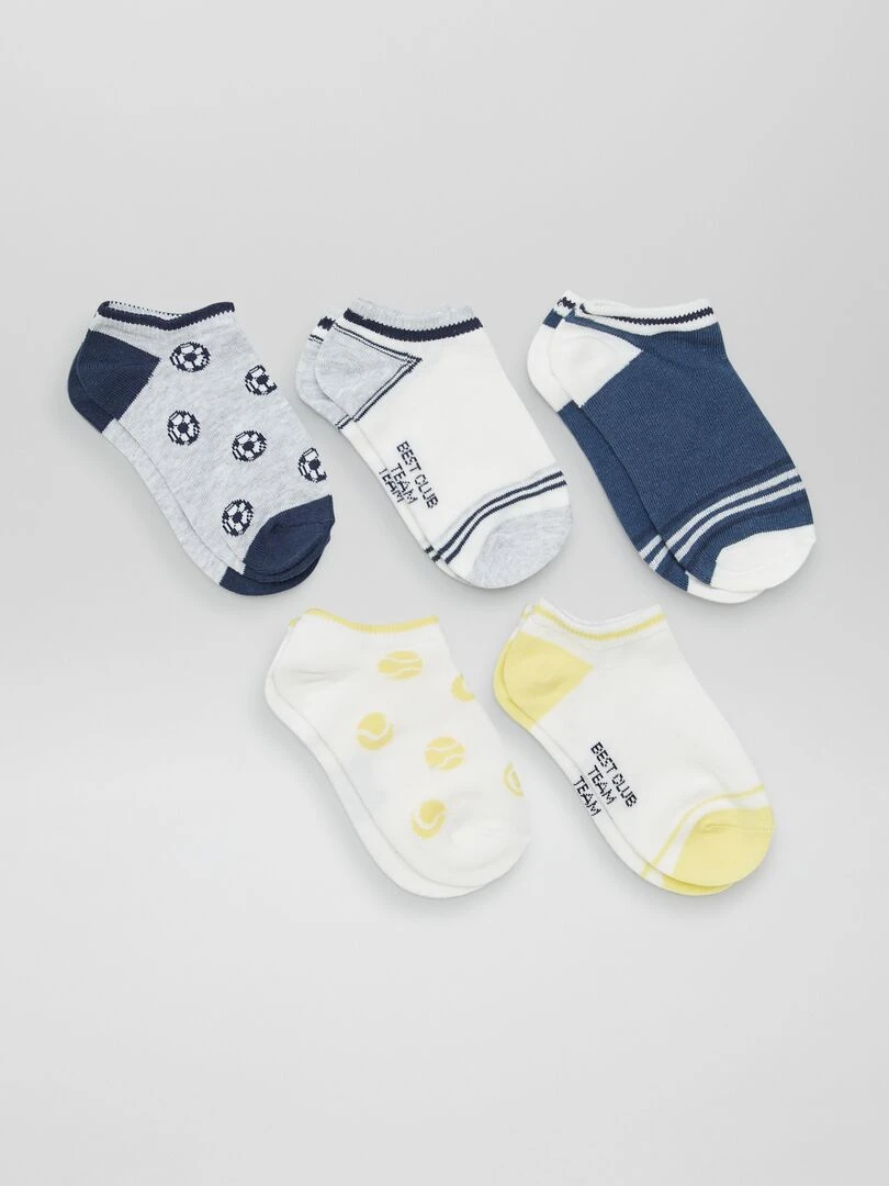 Chaussettes invisibles Gris