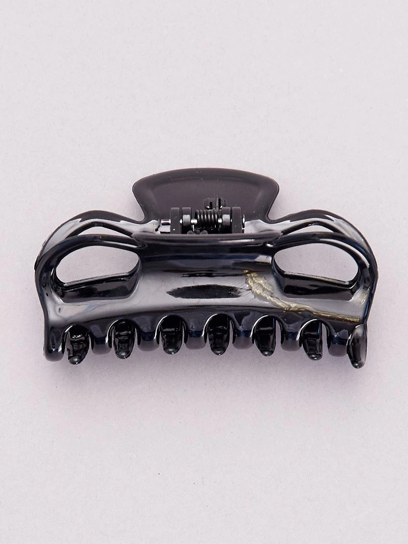 Pince crabe cheveux noir