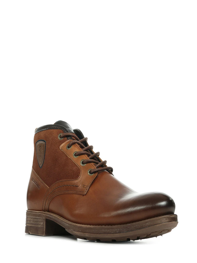 Bottines Humain   Marron