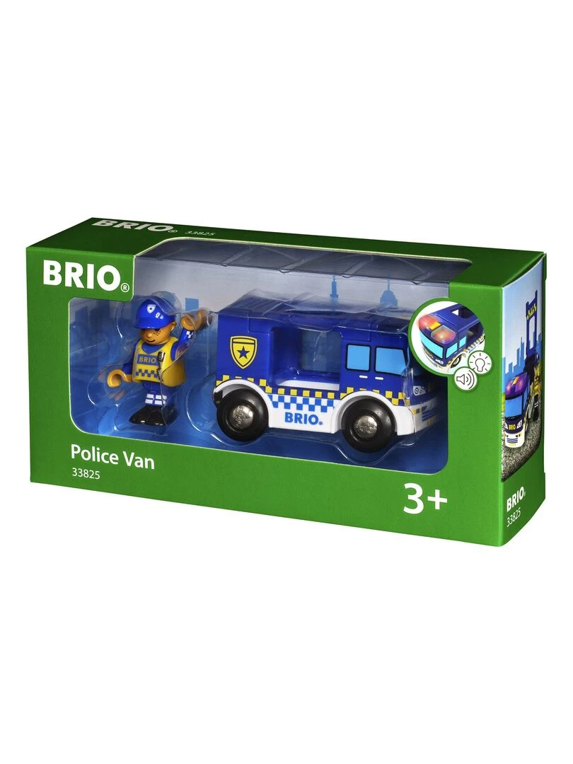 'brio' 33825 Camion De Police Son Et Lumiere   N/A
