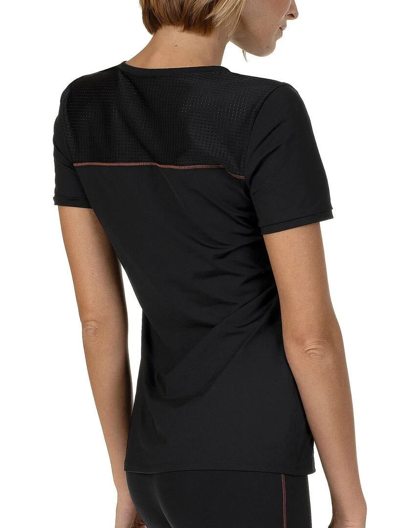 T shirt de sport manches courtes Energy noir   Noir