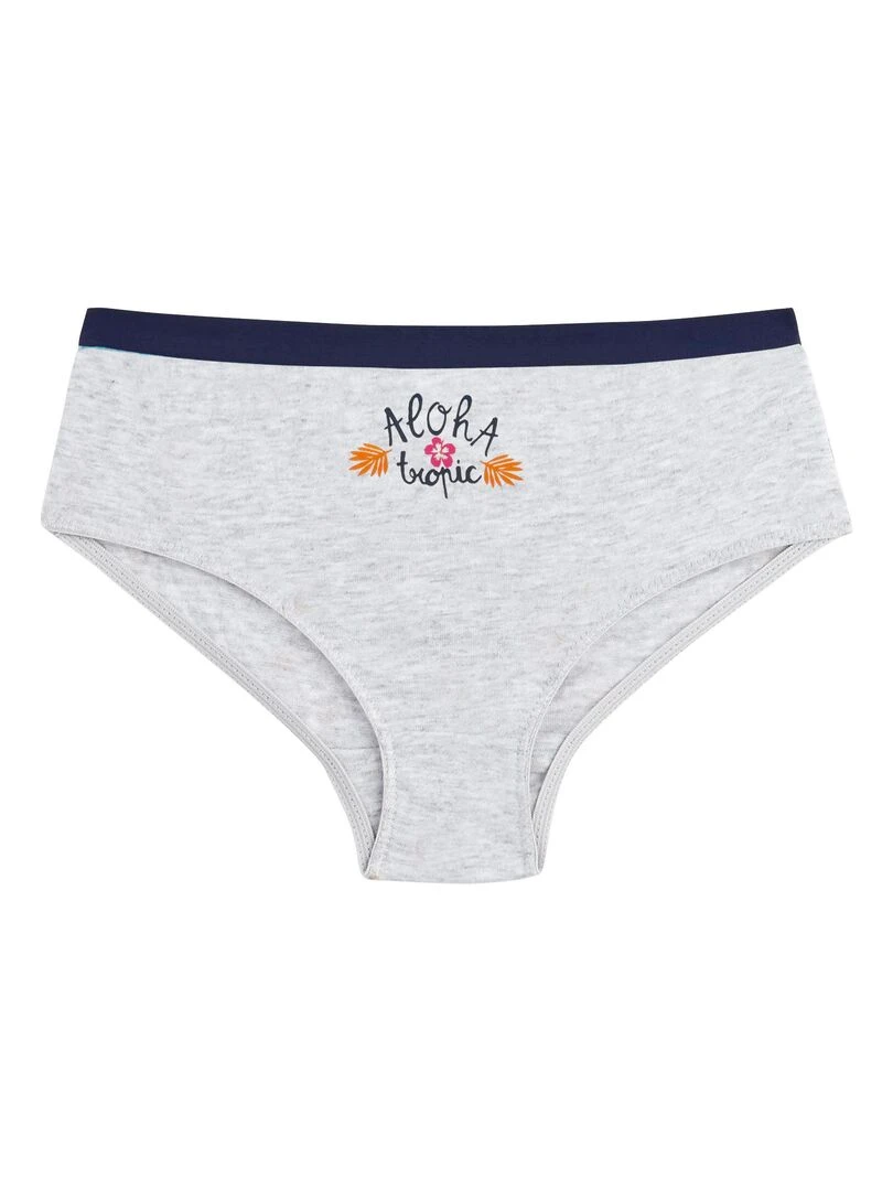 Lot de 3 culottes fille Sakura   Bleu