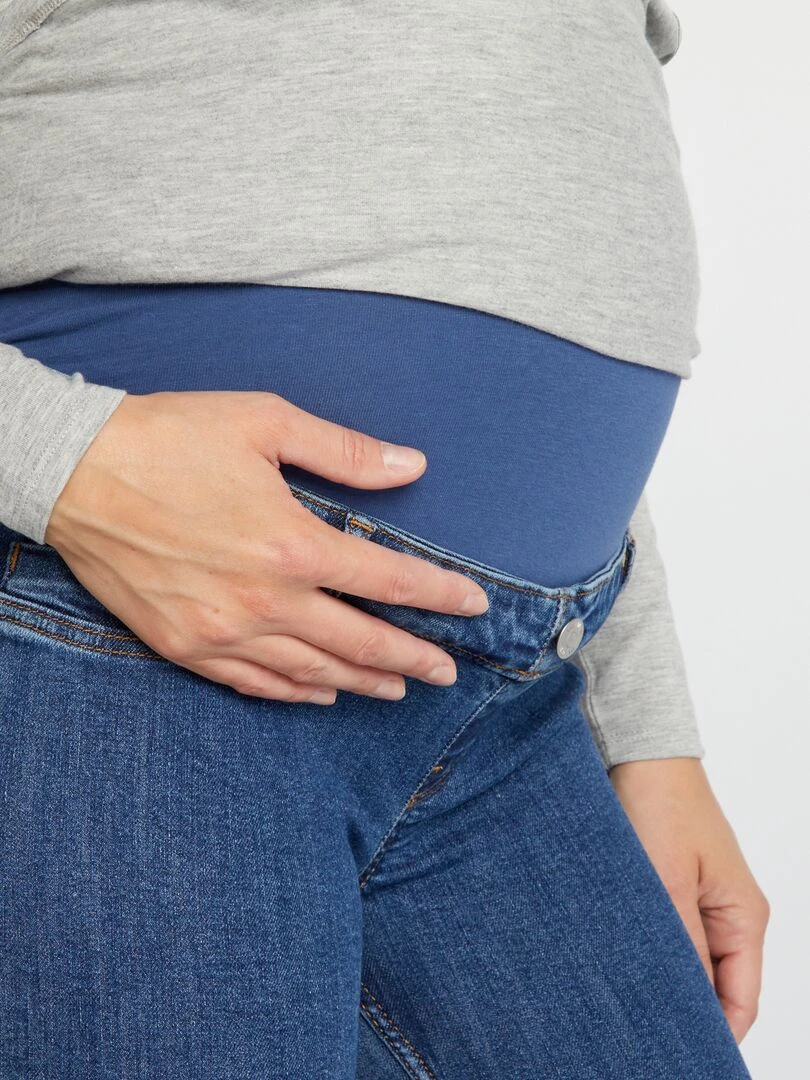 Jean grossesse superstretch   BLEU