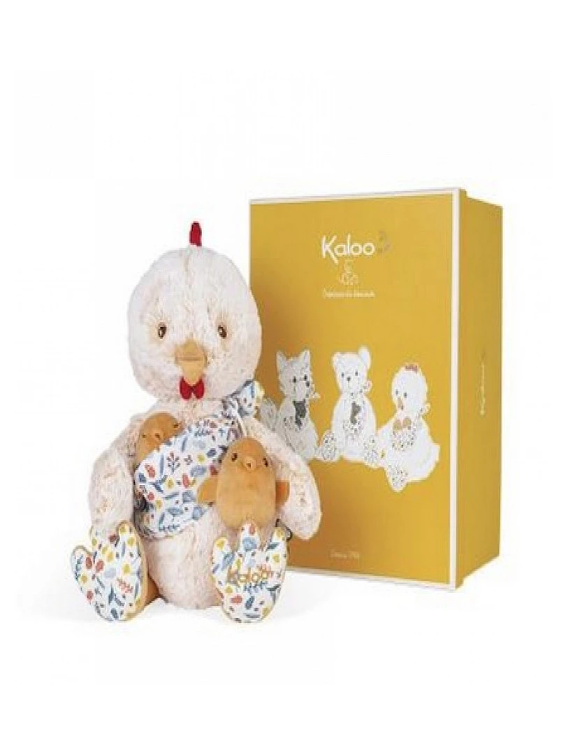 Linoo Peluche Papa Poule Paul 35cm N/A