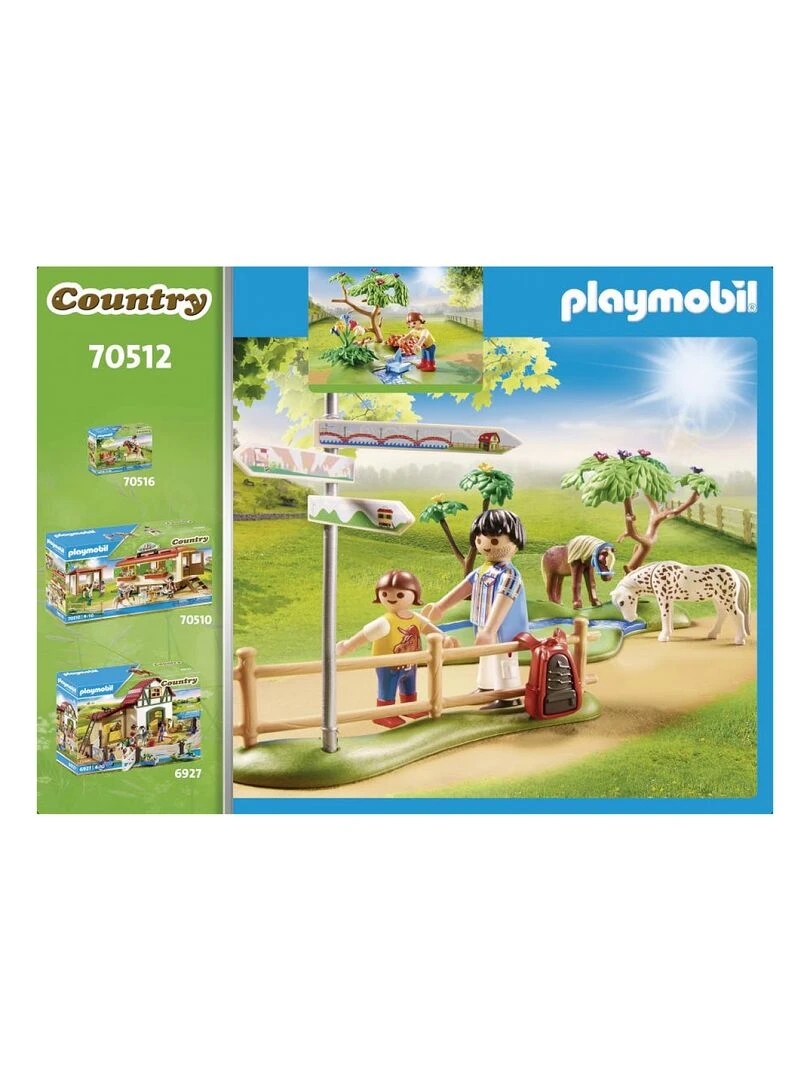 70512 'playmobil' Randonneurs Et Animaux   N/A