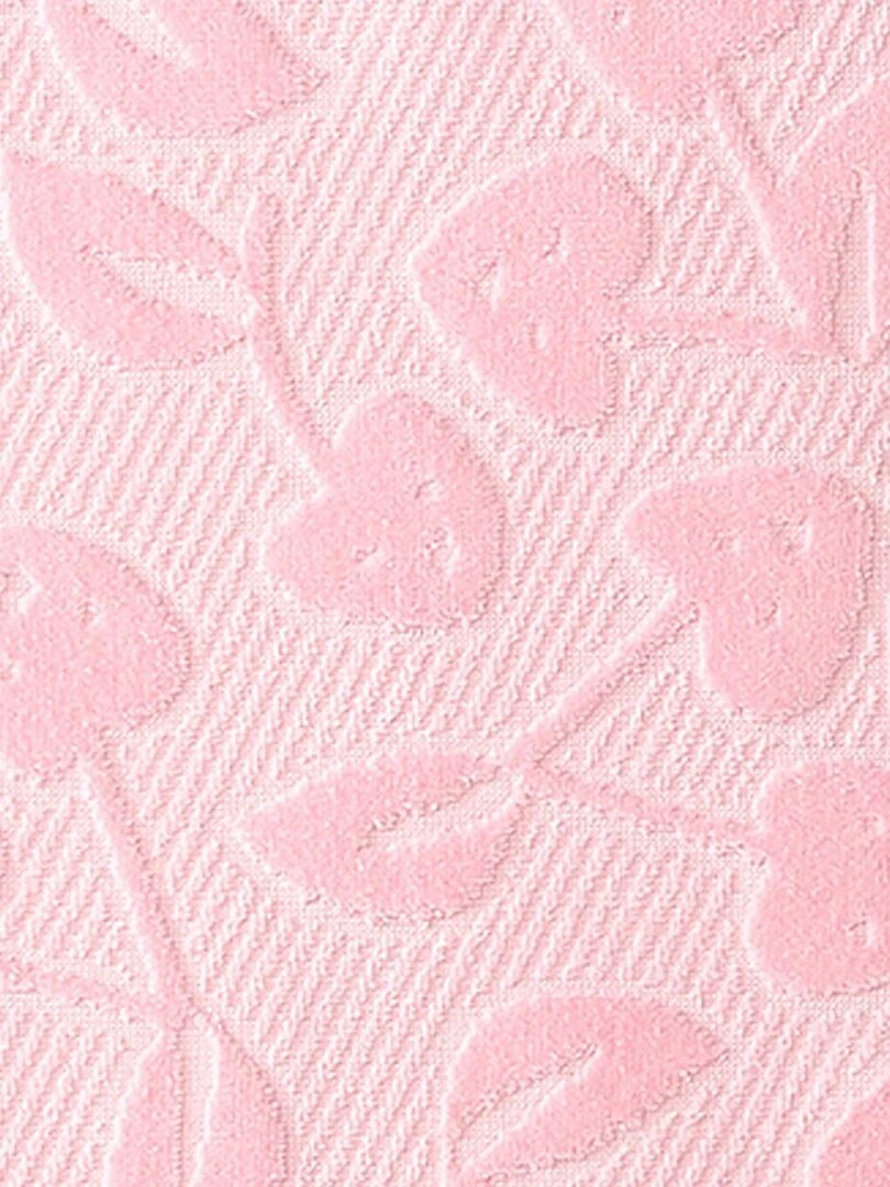 Drap de bain Escapade Kawaii 90x150 cm   100% Coton   400 GSM   Rose   Rose