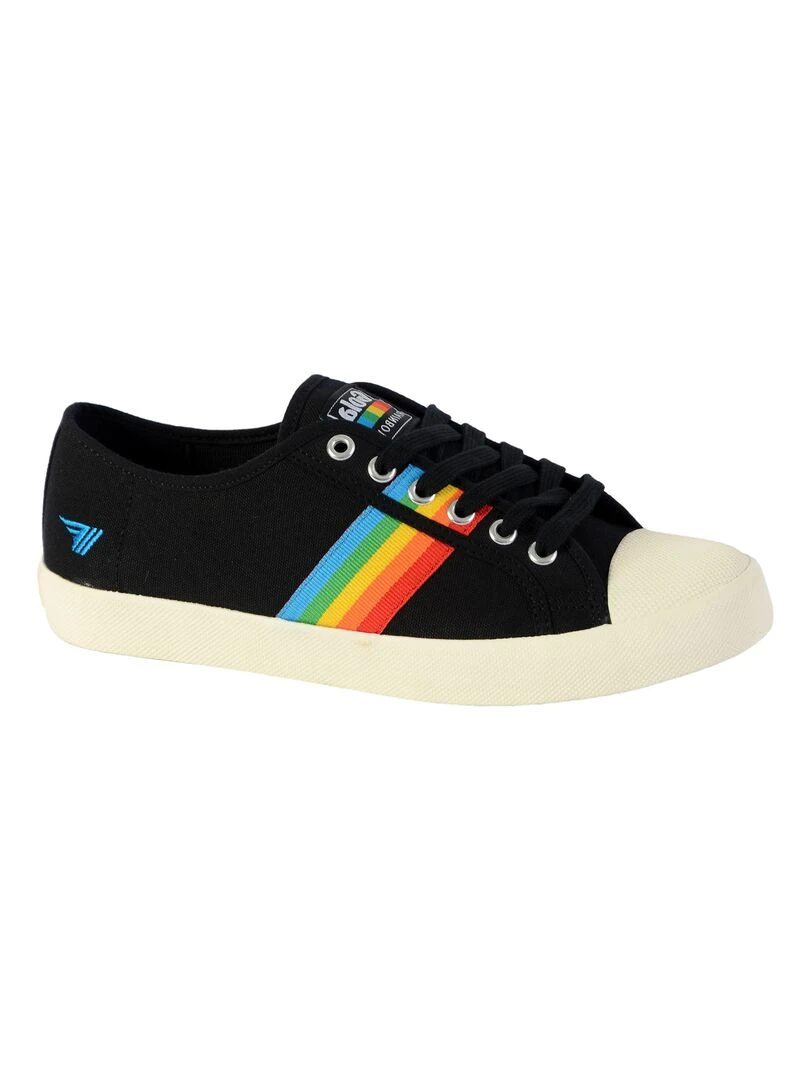 Basket Gola Coaster Rainbow Noir