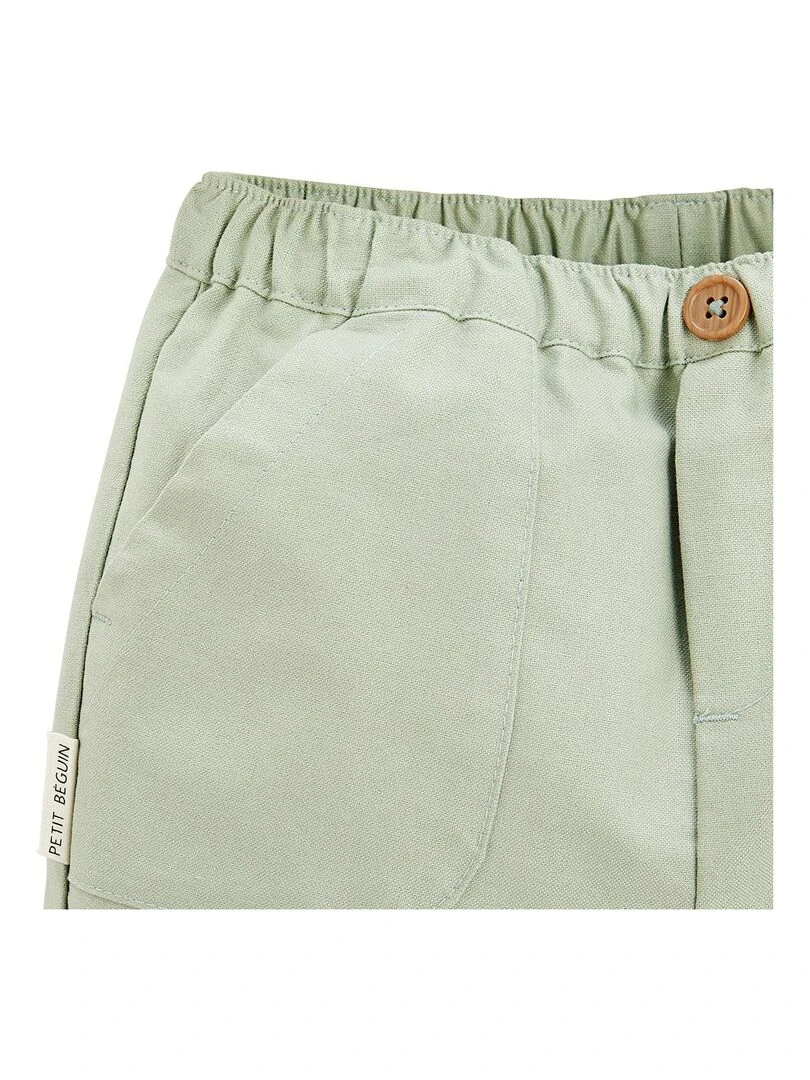 Ensemble enfant t shirt et short Sian   Kaki