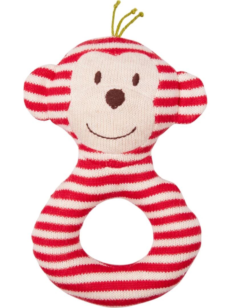 BabyGlück Hochet Anneau Singe Rouge N/A