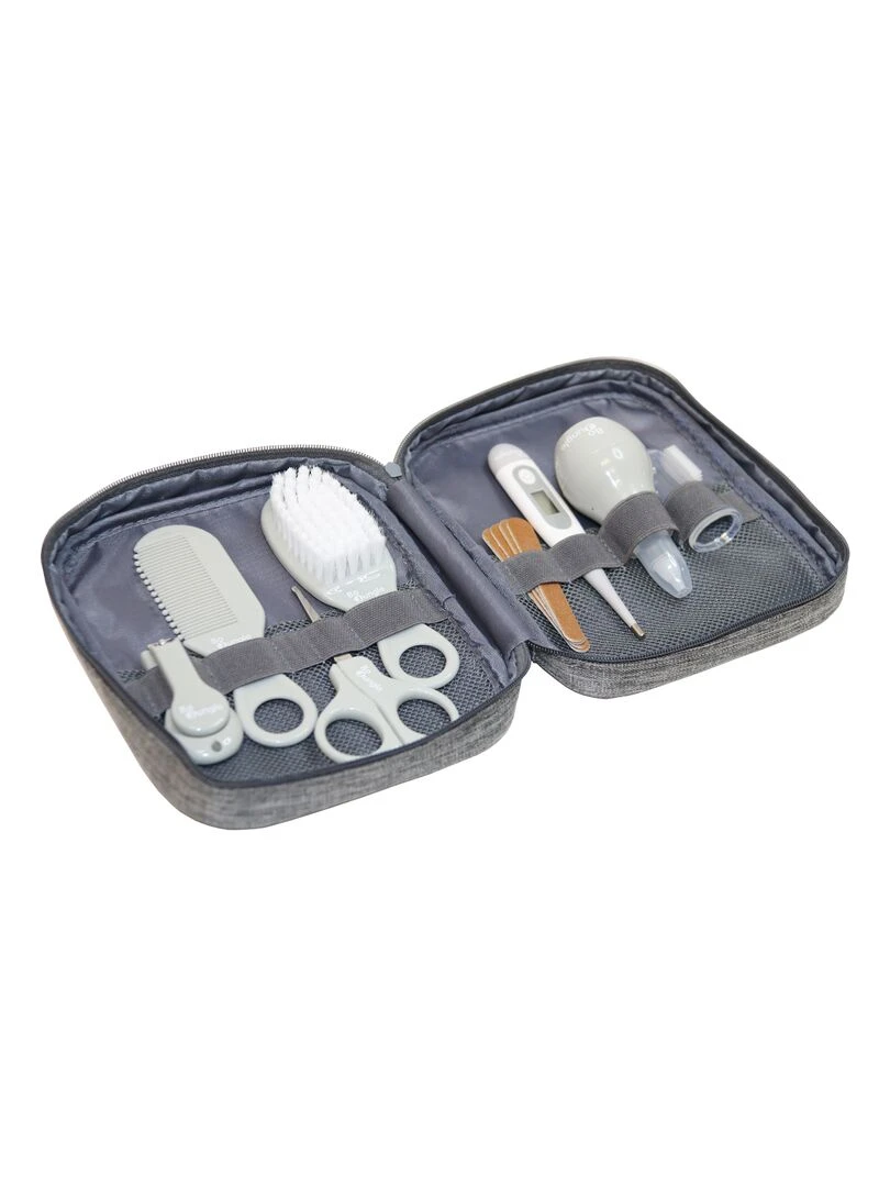 Trousse de soin classique (8 pièces)   Gris