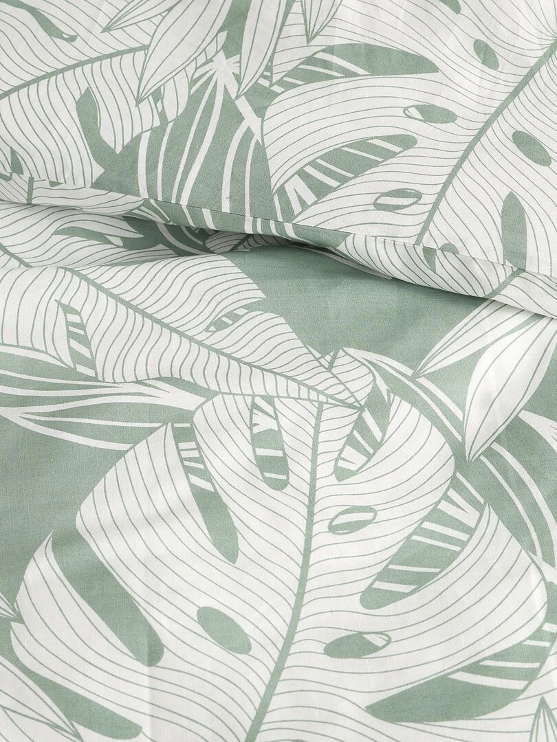 Parure de lit   2 personnes   Vert