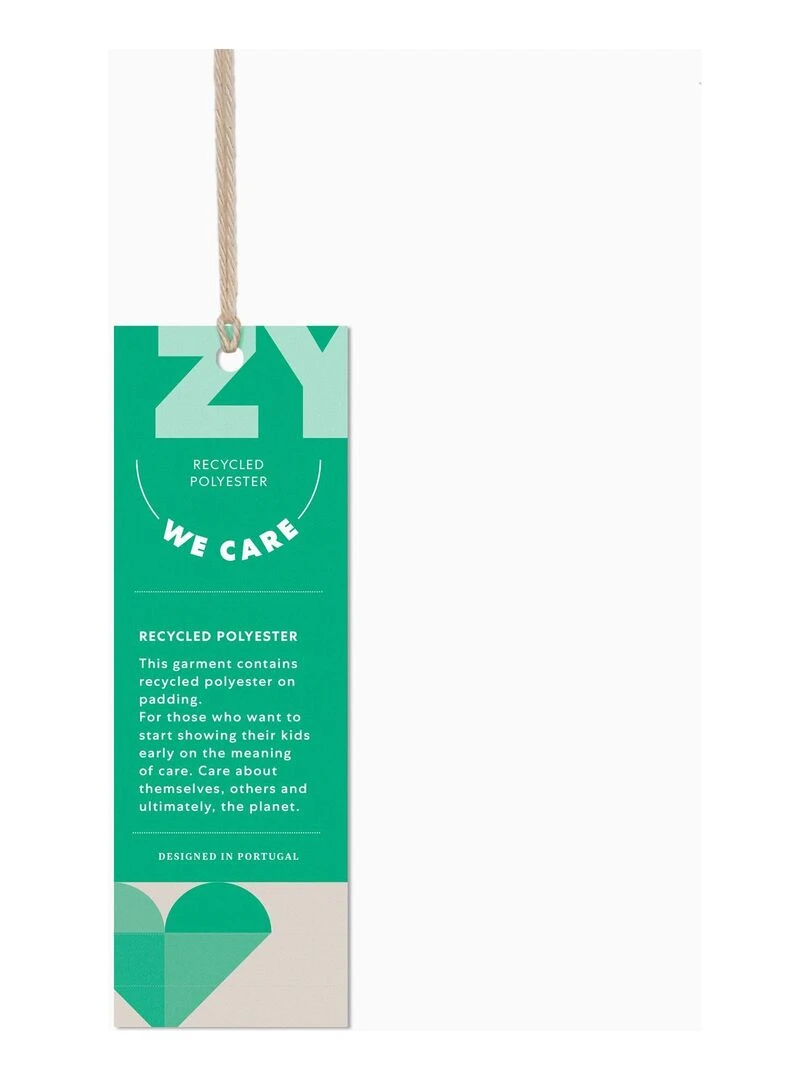 Parka en caoutchouc avec fourrure pour garçon  Skater's’ Dictionary   Jaune foncé