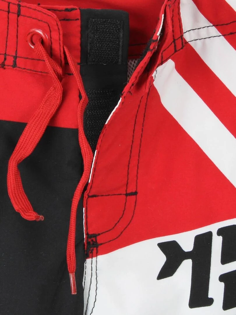 Bermuda de bain garçon ECAHITI   PEAK MOUNTAIN   Rouge