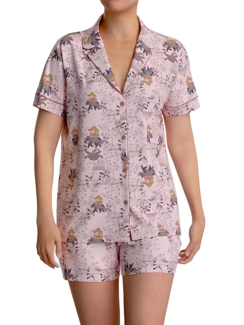 Pyjama en coton modal et élasthanne Ginger Rose