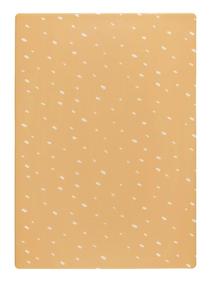 Tapis de jeu enfant REVERSIBLE design TRIBECA SAHARA SUN Marron cappuccino