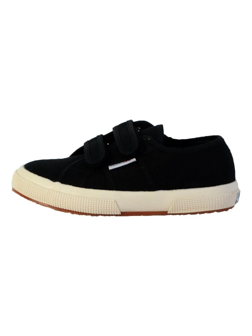 Basket Superga Enfant Cotjstrap Classic Noir