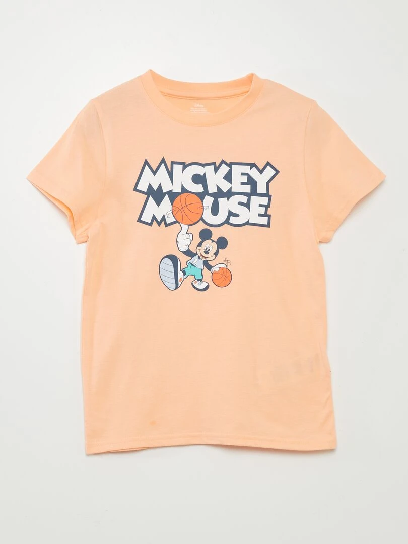 Pyjama court 'Disney'   2 pièces   Orange