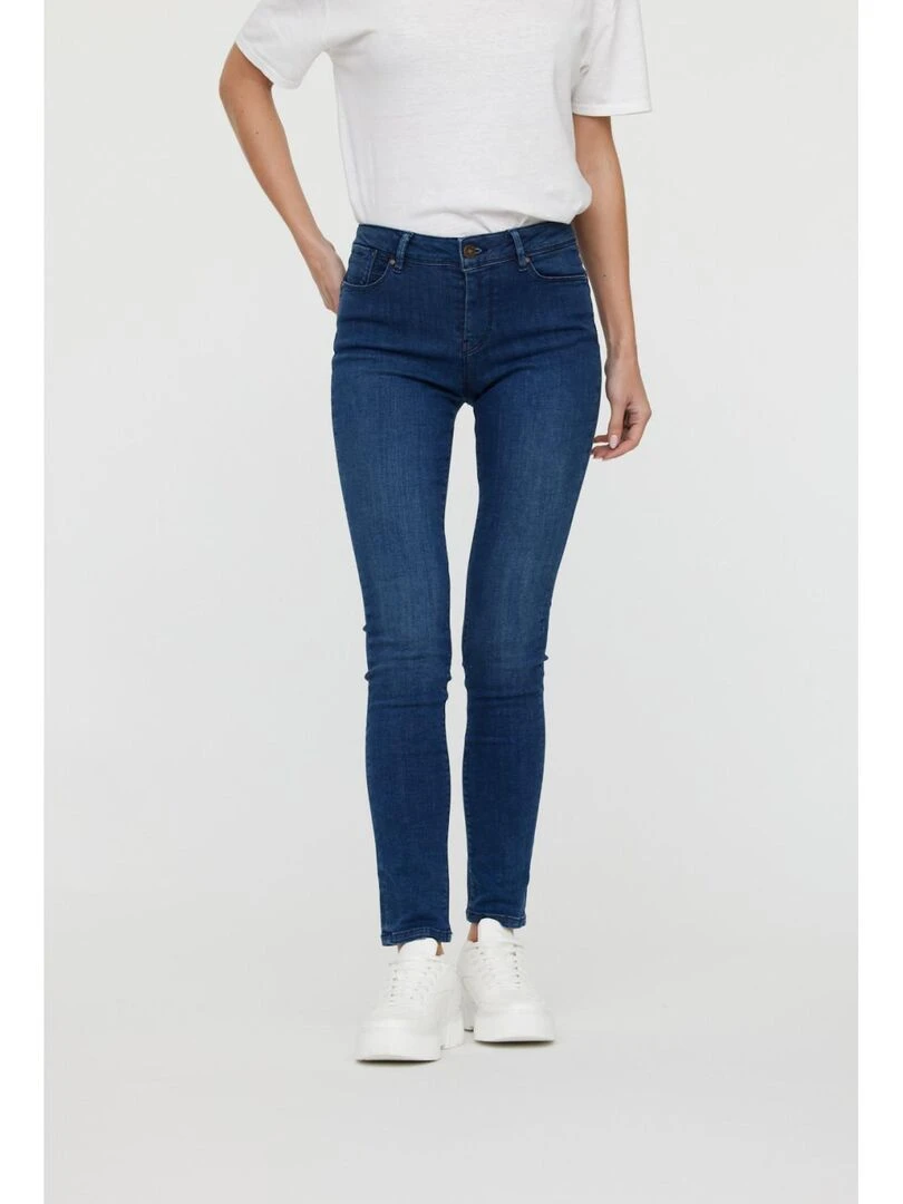 Lee Cooper Jean coton slim JANA Bleu