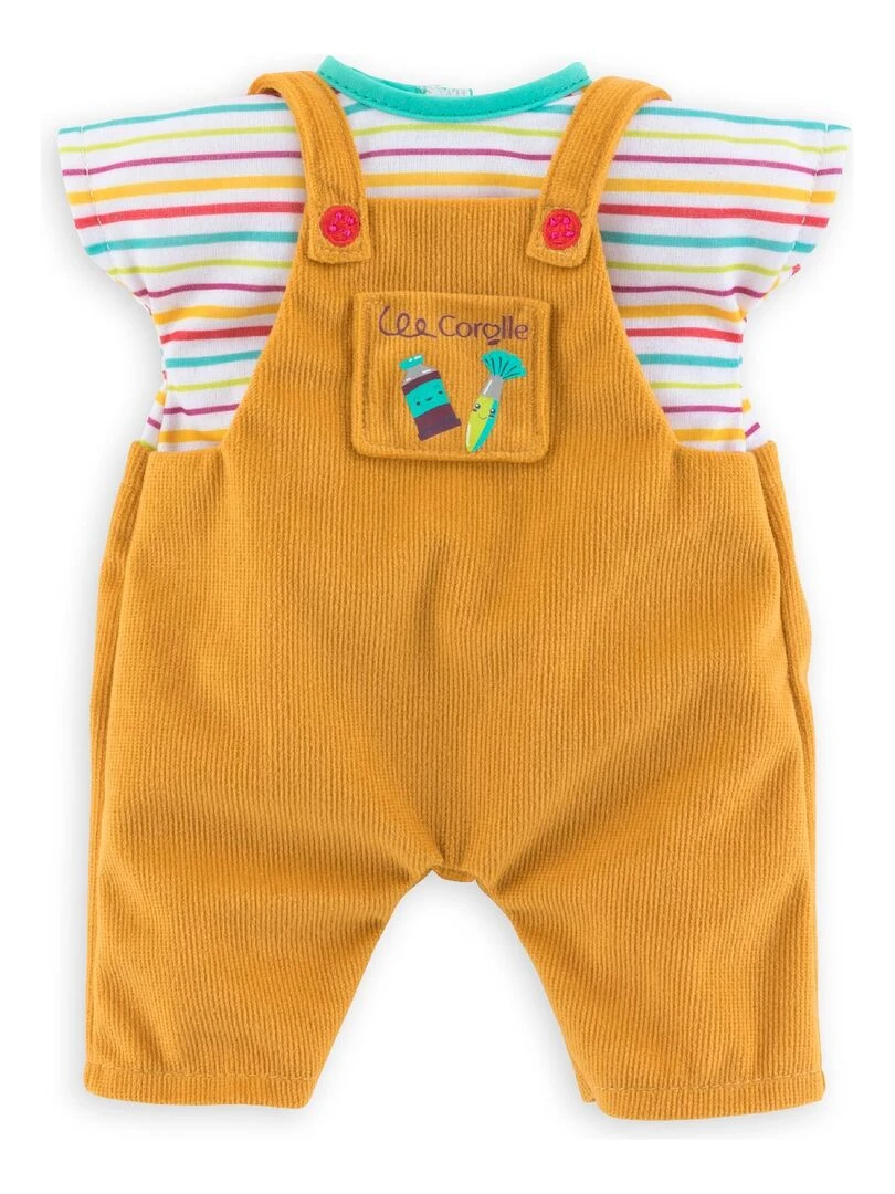 T Shirt+Salopette Petit Artiste pour poupon 36 cm N/A