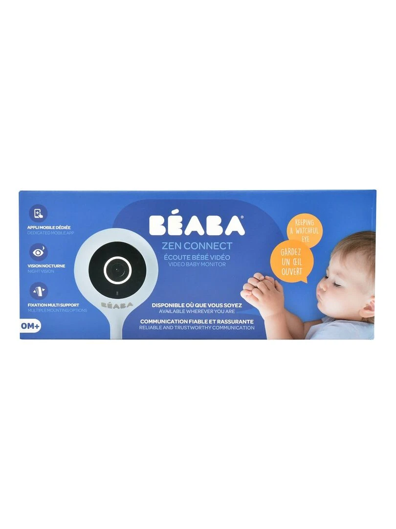 Babyphone vidéo Zen Connect gris perle   Gris