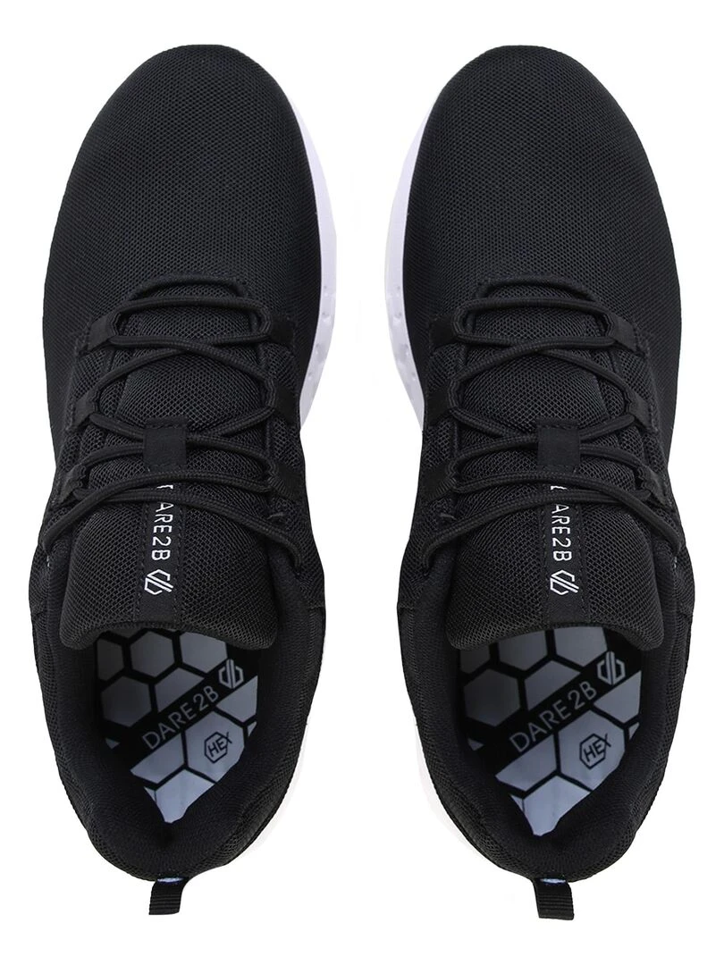 Dare 2B   Baskets HEX SWIFT   Noir Blanc