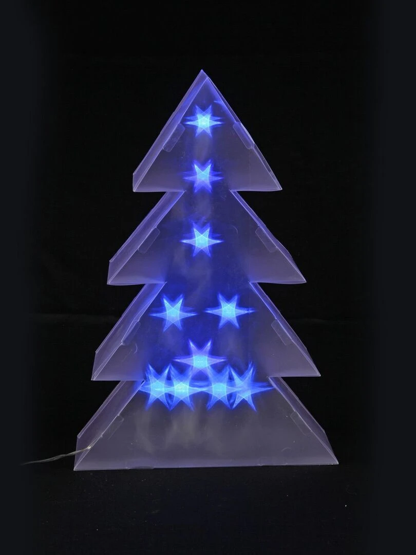 Sapin lumineux a led etoile Bleu