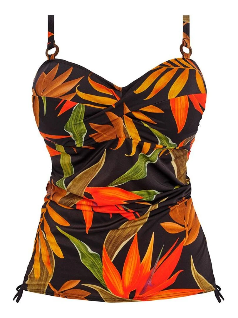 Haut de maillot tankini à armatures Pichola   Noir