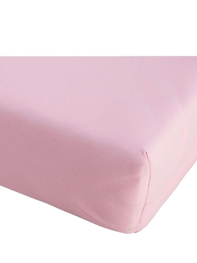 Drap Housse Lit bébé Les Chatounets Rose