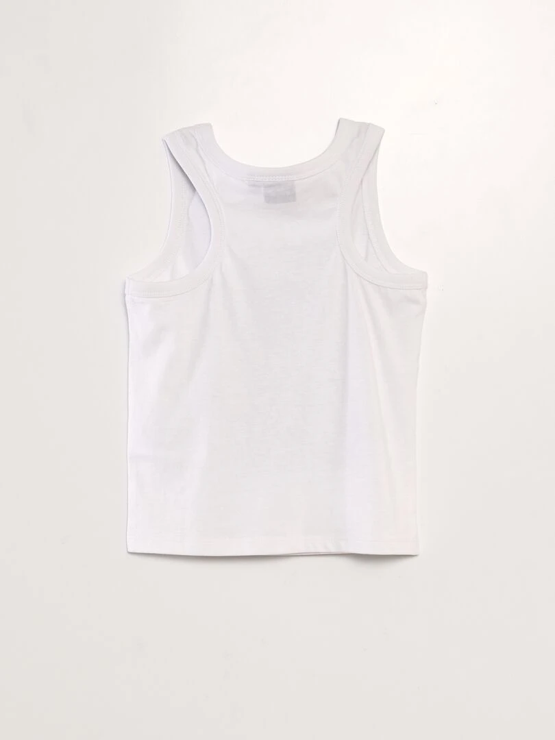 Débardeur 'Sonic'   blanc