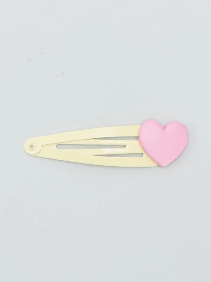 Lot de 3 pinces 'Minnie' et 'Daisy' Rose