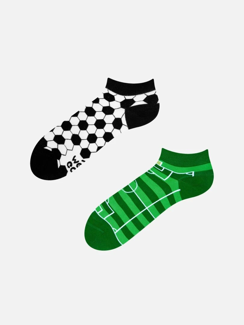 Socquettes Dedoles Football Noir Vert