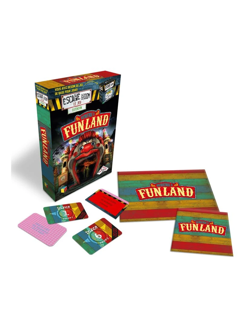 Escape Room Le jeu : Extension : Bienvenue à Funland N/A